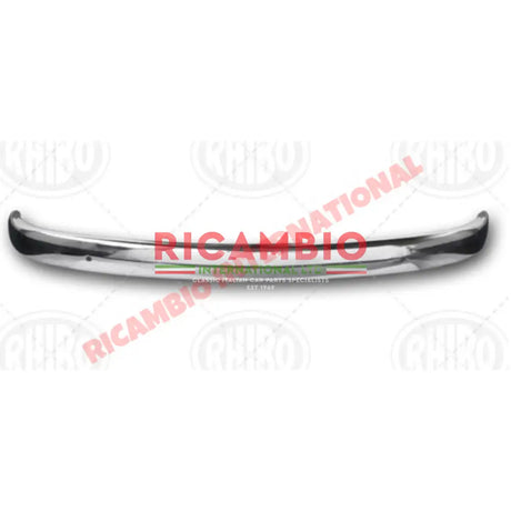 Chrome Rear Bumper - Classic Fiat 500 Topolino - Exterior Parts and Trim