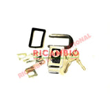 Chrome Rear Engine Lid Lock & Keys - Classic Fiat 500 - Classic Fiat 500 Parts & Spares