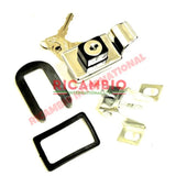 Chrome Rear Engine Lid Lock & Keys - Classic Fiat 500 - Classic Fiat 500 Parts & Spares