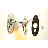 Chrome Round Mirror (Bolt-on) - Classic Fiat 500,126,600,850,124 - Mirrors
