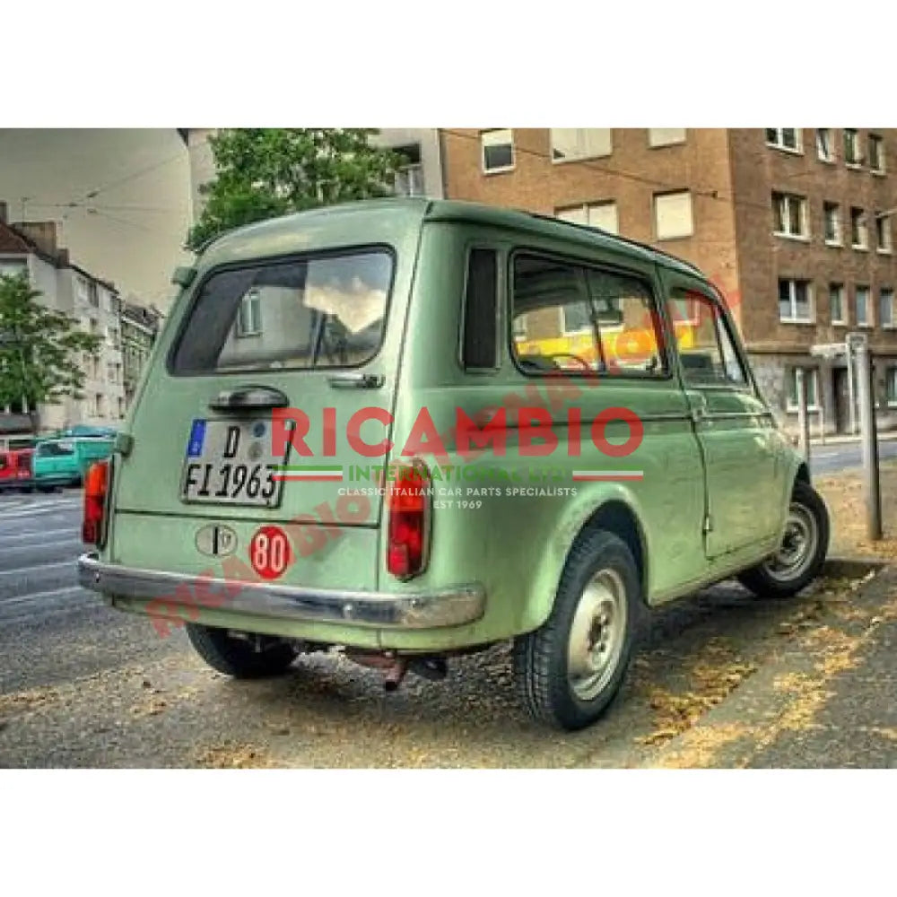 Chrome Round Mirror - Classic Fiat 500 Giardiniera - Classic Fiat 500 Parts & Spares