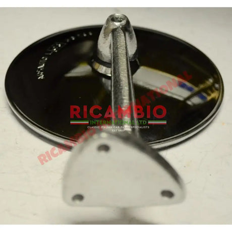 Chrome Round Mirror - Classic Fiat 500 Giardiniera - Classic Fiat 500 Parts & Spares
