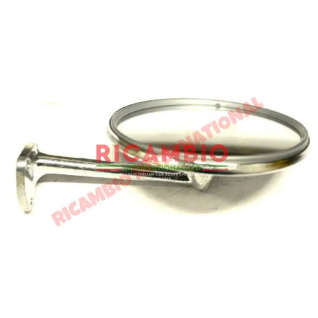 Chrome Round Mirror - Classic Fiat 500 Giardiniera - Classic Fiat 500 Parts & Spares