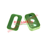 Chrome Round Mirror (Clip-on) - Classic Fiat 500,600,850 - Mirrors