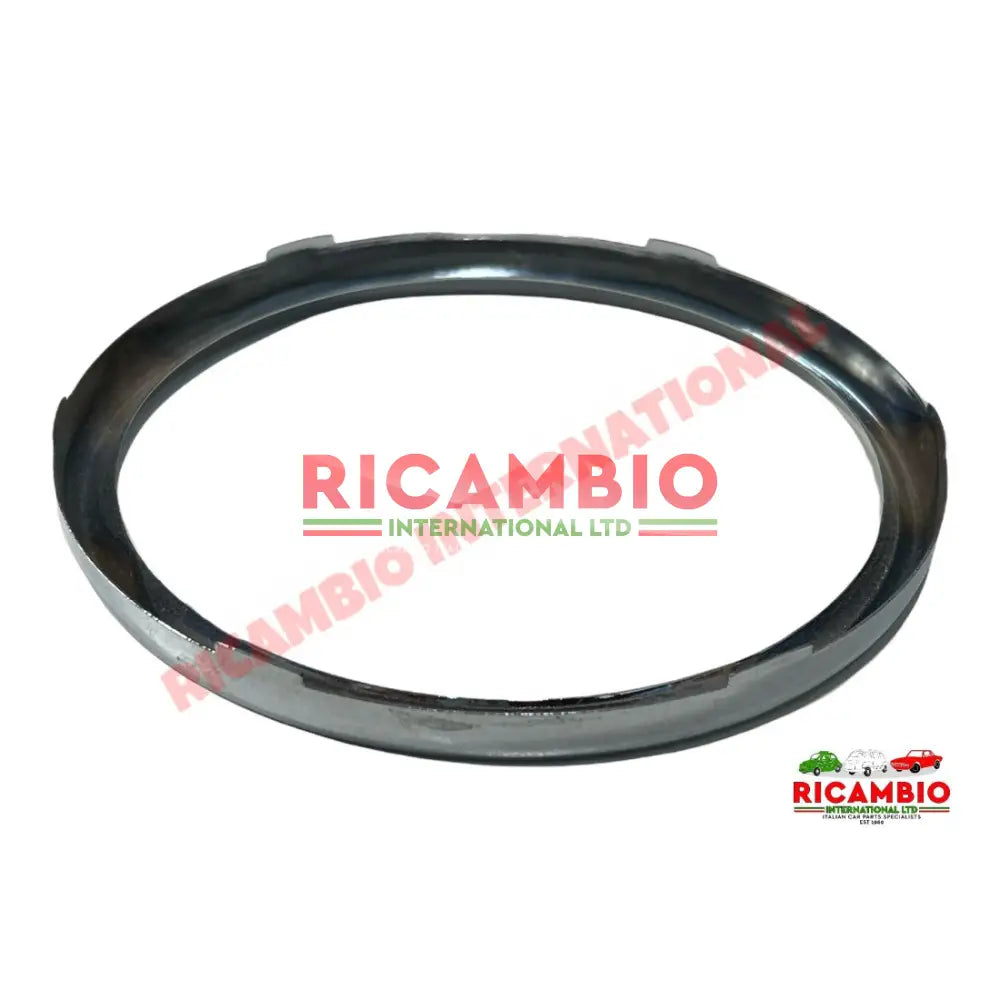 Chrome Speedo Bezel - Classic Fiat 500 N/D - Classic Fiat 500 Parts & Spares