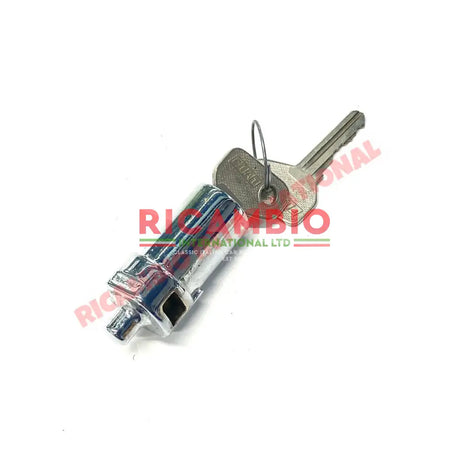 Chrome Tailgate Lock & Keys - Fiat 127 - Handles - Locks and Catches