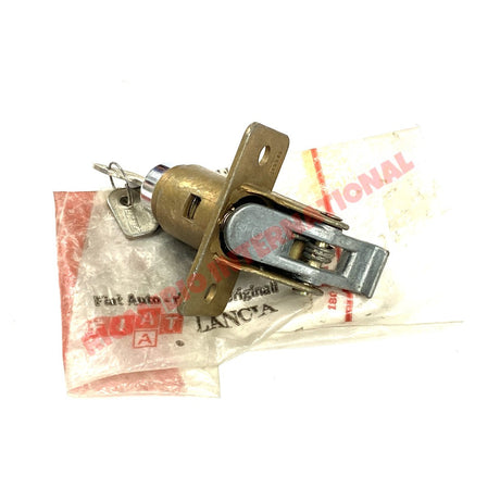 Chrome Tailgate Lock Mechanism & Keys - Fiat 127 - Handles - Locks and Catches