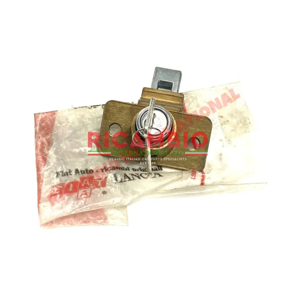 Chrome Tailgate Lock Mechanism & Keys - Fiat 127 - Handles - Locks and Catches