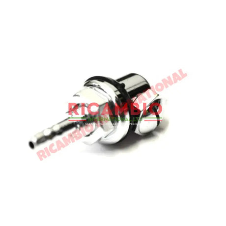 Chrome Washer Jet - Classic Fiat 500 126 600 850 plus others - Wiper - Washer and Associated Parts