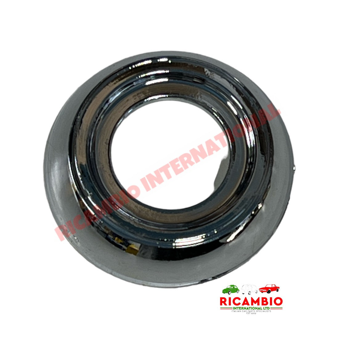 Chrome Window Winder Handle Spacer/Trim - Classic Fiat 500 126 - Interior Trim