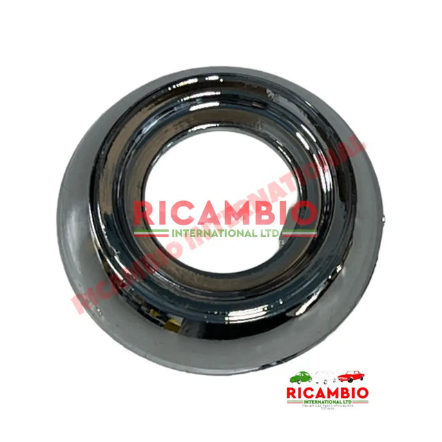 Chrome Window Winder Handle Spacer/Trim - Classic Fiat 500 126 - Interior Trim