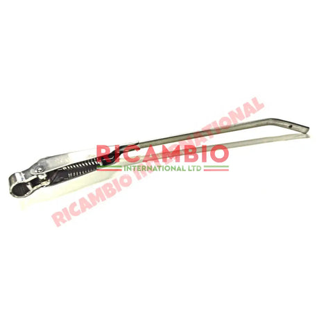 Chrome Wiper Arm (7mm/Push On/RHD) - Classic Fiat 500 126 - Wiper - Washer & Associated Parts