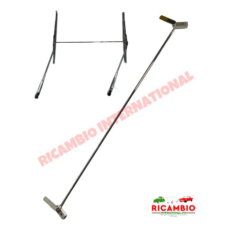 Chrome Wiper Arm Linkage - Classic Fiat 500 - Modifications