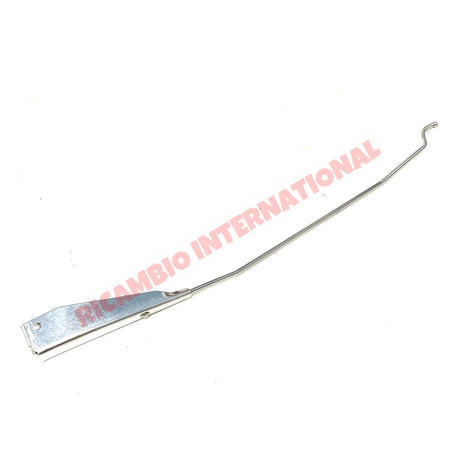 Chrome Wiper Arm WITH STEP FITTING (6mm/LHD/Bolt on) - Classic Fiat 500 600 1100 - Wiper - Washer & Associated Parts