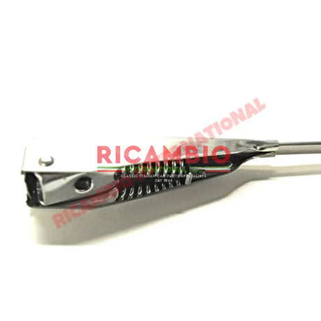 Chrome Wiper Arm WITH STEP FITTING (6mm/LHD/Bolt on) - Classic Fiat 500 600 1100 - Wiper - Washer & Associated Parts