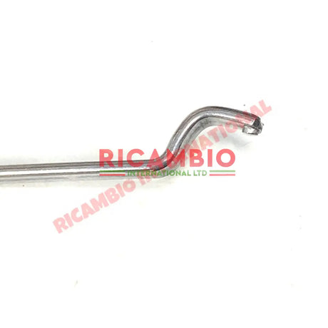 Chrome Wiper Arm WITH STEP FITTING (6mm/LHD/Bolt on) - Classic Fiat 500 600 1100 - Wiper - Washer & Associated Parts