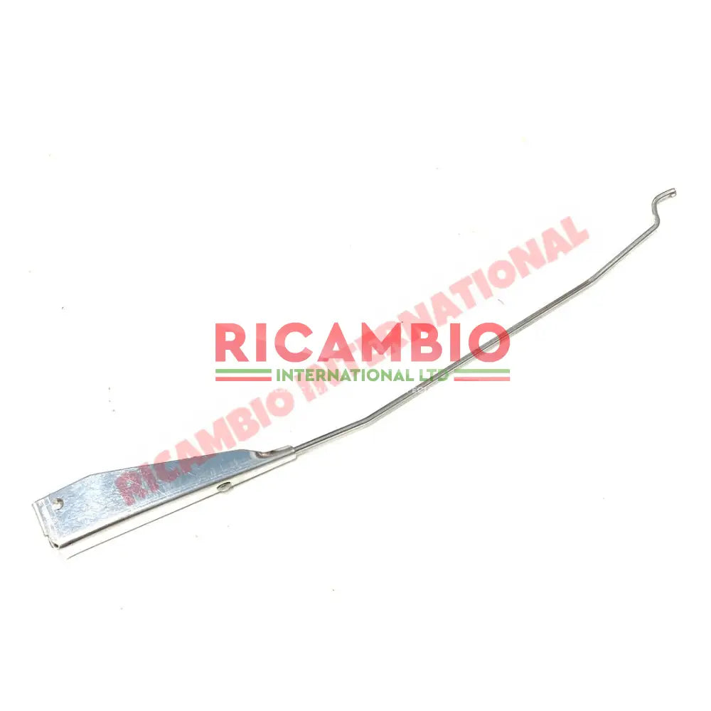 Chrome Wiper Arm WITH STEP FITTING (6mm/LHD/Bolt on) - Classic Fiat 500 600 1100 - Wiper - Washer & Associated Parts