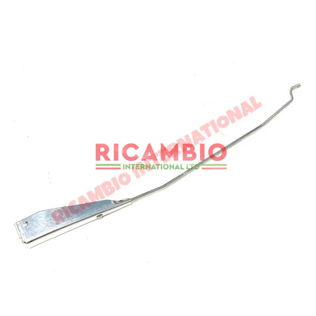 Chrome Wiper Arm WITH STEP FITTING (6mm/LHD/Bolt on) - Classic Fiat 500 600 1100 - Wiper - Washer & Associated Parts
