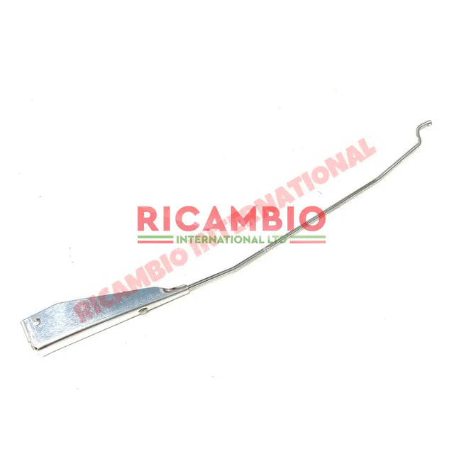 Chrome Wiper Arm WITH STEP FITTING (6mm/LHD/Bolt on) - Classic Fiat 500 600 1100 - Wiper - Washer & Associated Parts