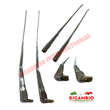 Chrome Wiper Arms RHD (2) - Fiat & Lancia - Bolt-on Wiper Arms