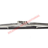 Chrome Wiper Blade (x1) - Classic Fiat 500 600 - Wiper - Washer & Associated Parts