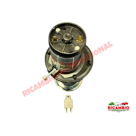Classic Car Chrome Klaxon Horn - Classic Fiat 500 600 850 900 - Fiat 600 Ignition & Electrical Items