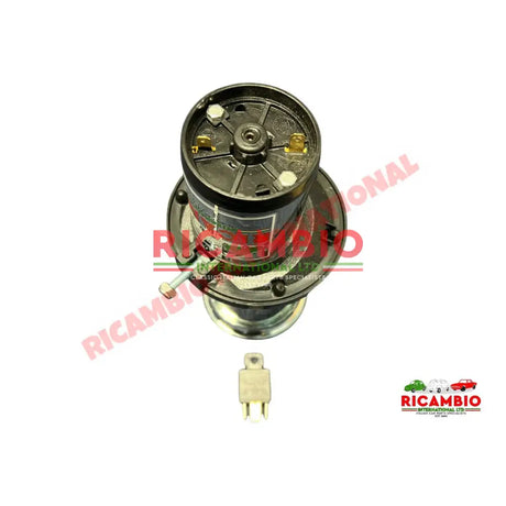 Classic Car Chrome Klaxon Horn - Classic Fiat 500 600 850 900 - Fiat 600 Ignition & Electrical Items