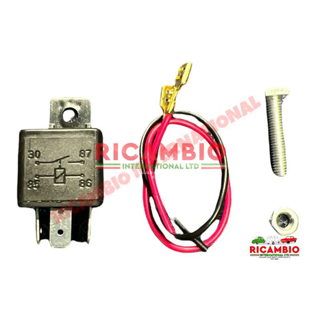 Classic Car Chrome Klaxon Horn - Classic Fiat 500 600 850 900 - Fiat 600 Ignition & Electrical Items