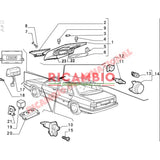Clock - Lancia Thema - Electrical