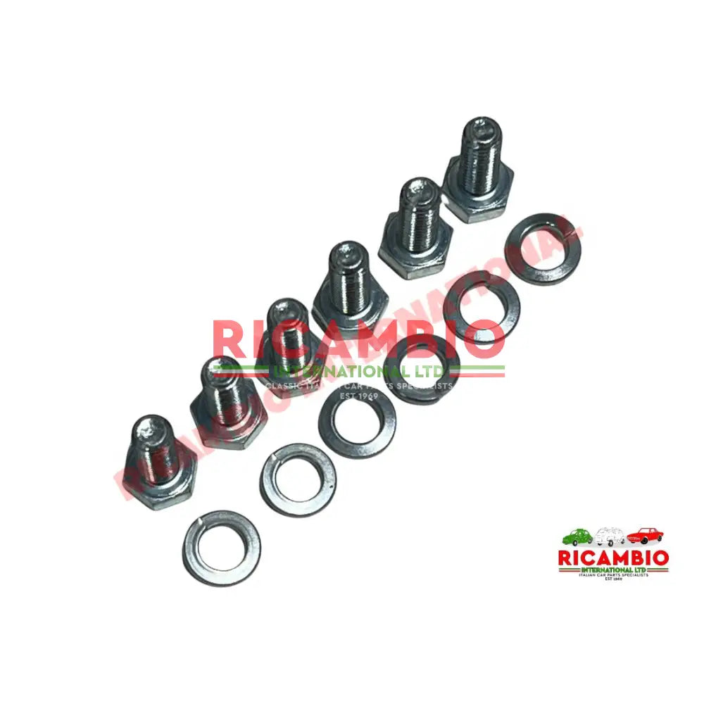 Clutch Bolt & Washer Fitting Kit - Classic Fiat 500,126,600,850,900,124,125,127,128, - Clutch - Transmission & Related