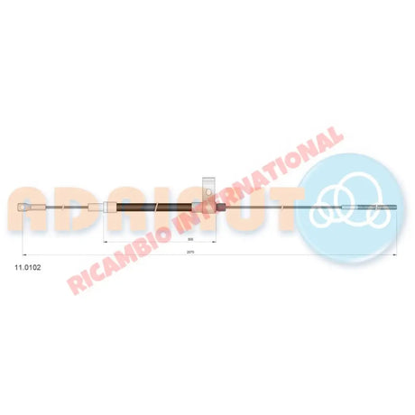 Clutch Cable - Fiat 500 L - Cables - Clips and Springs