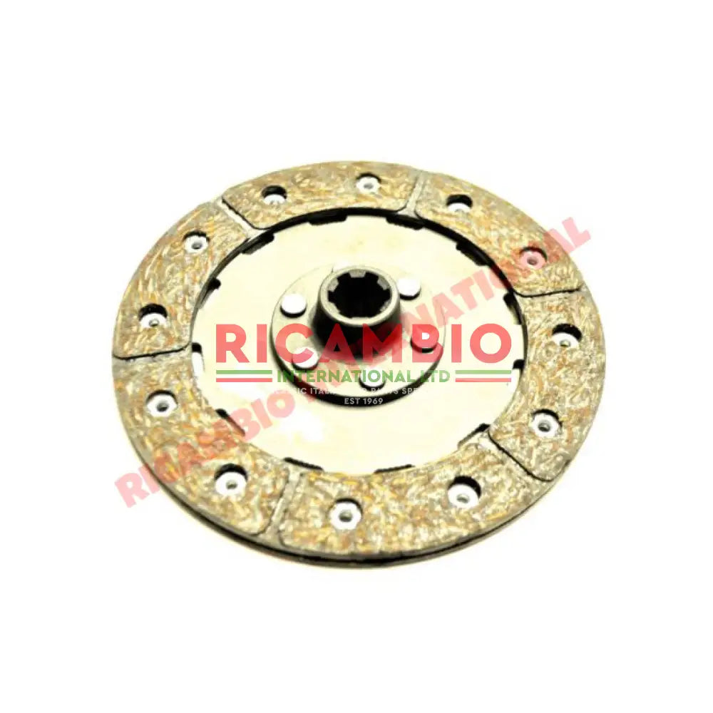 Clutch Disc Friction Plate (COURSE SPLINE) - Classic Fiat 500 - Gearbox and Parts