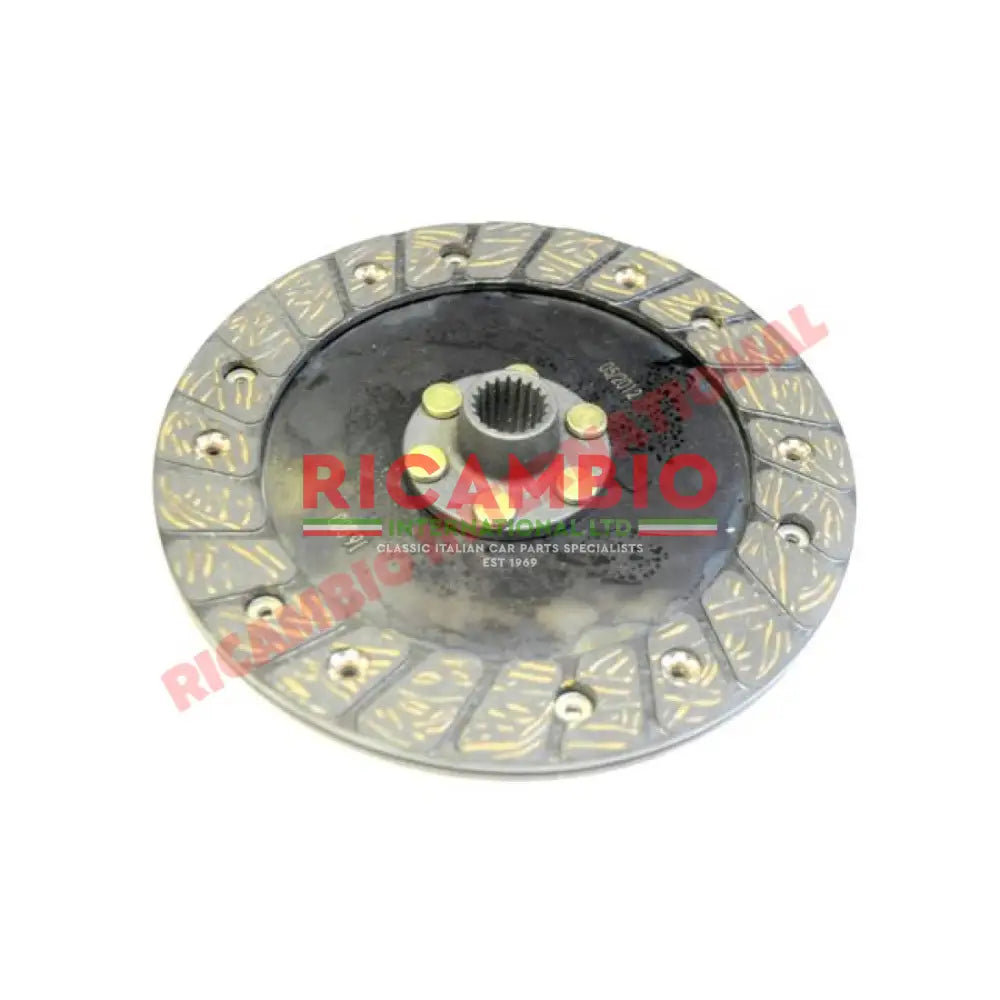 Clutch Disc Friction Plate (FINE SPLINE) - Classic Fiat 500 - Gearbox and Parts