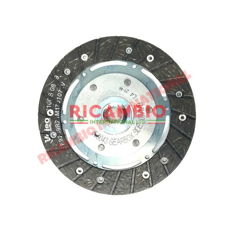Clutch Disc Friction Plate (VALEO) - Classic Fiat 500 126 - Gearbox and Parts