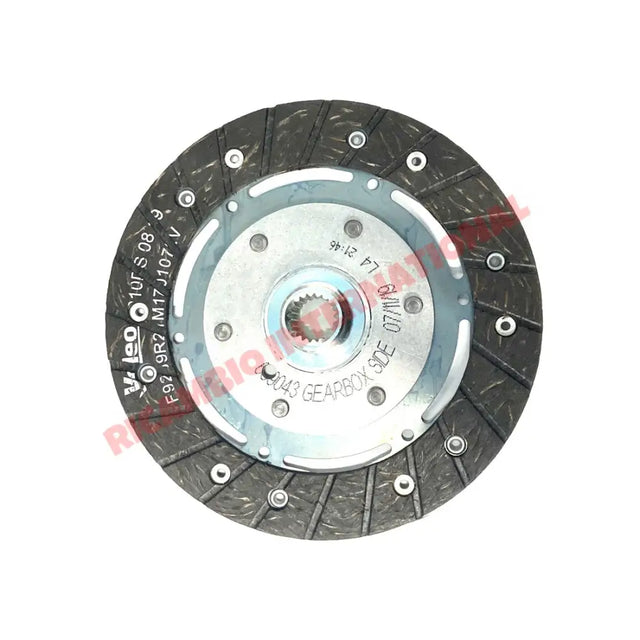 Clutch Disc Friction Plate (VALEO) - Classic Fiat 500 126 - Gearbox and Parts