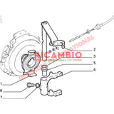 Clutch Fork - Classic Fiat Panda,Cinquecento,Seicento,Uno Lancia Y10 - Clutch & Transmission Parts