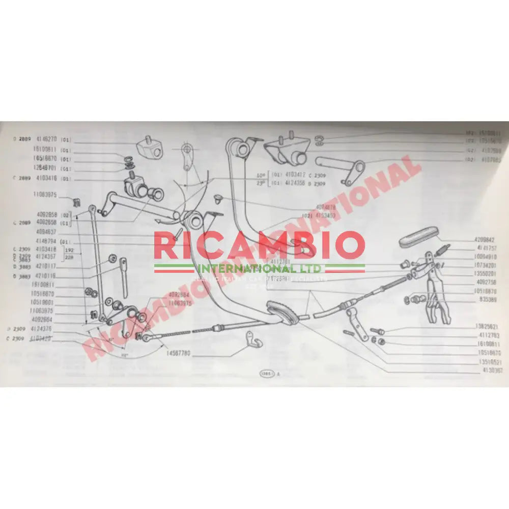 Clutch Fork - Fiat 850 900 - Clutch and Transmission Parts