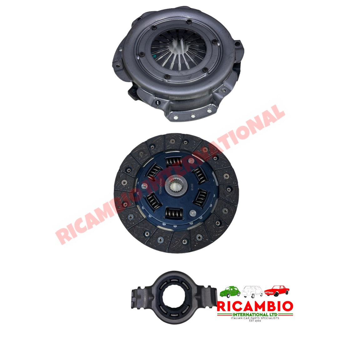 Clutch Kit 3 Piece (160mm) - Fiat 127 - Gearbox