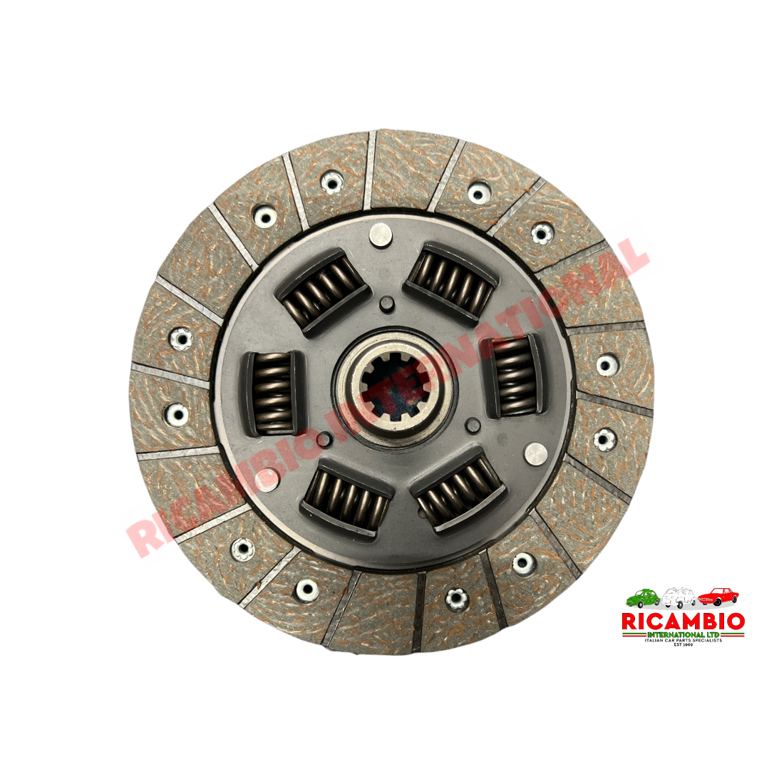 Clutch Kit (3 piece) COURSE 10 SPLINE - Fiat 1100 1200 - Clutch - Transmission & Related Parts