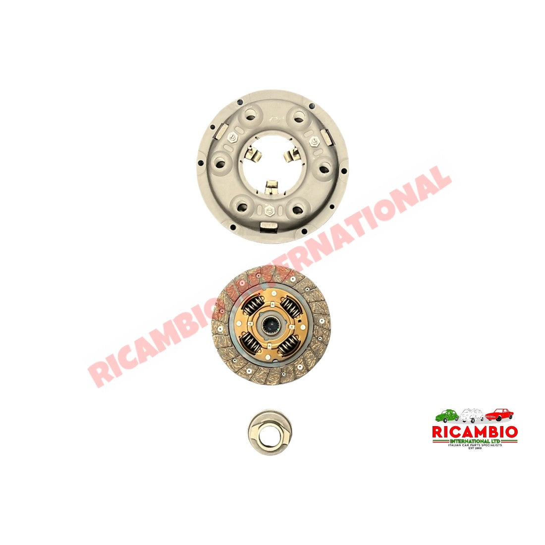 Clutch Kit (3 piece) FINE 20 SPLINE - Fiat 1100 1200 - Clutch - Transmission & Related Parts