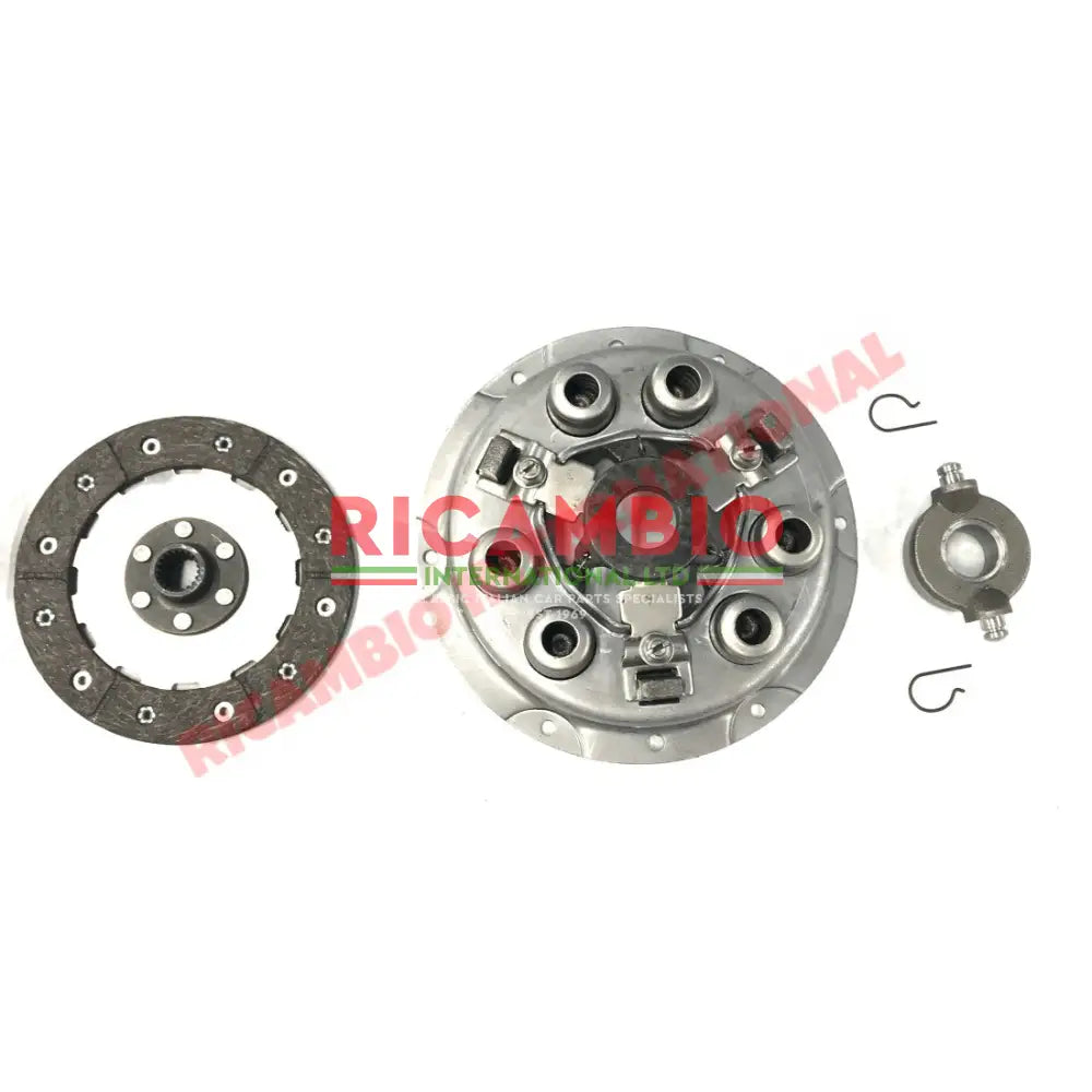 Clutch Kit (3 Piece) Spring Type - Classic Fiat 500 - Gearbox and Parts