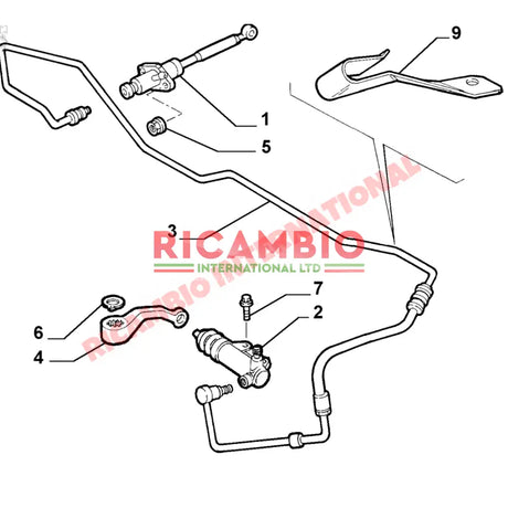 Clutch Master Cylinder - Fiat Multipla - Clutch and Transmission Parts