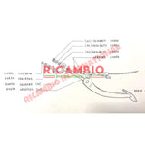 Clutch Pedal Lever - Classic Fiat 500 126 - Gearbox and Parts