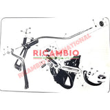 Clutch Pedal Metal Bush - Lancia Fulvia Alfa Romeo Giulia,Giulietta,Alfetta,1750,2000 - Lancia Fulvia Brake Part &