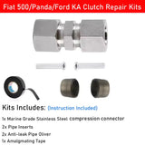 Clutch Pipe Repair Kit - New Fiat 500