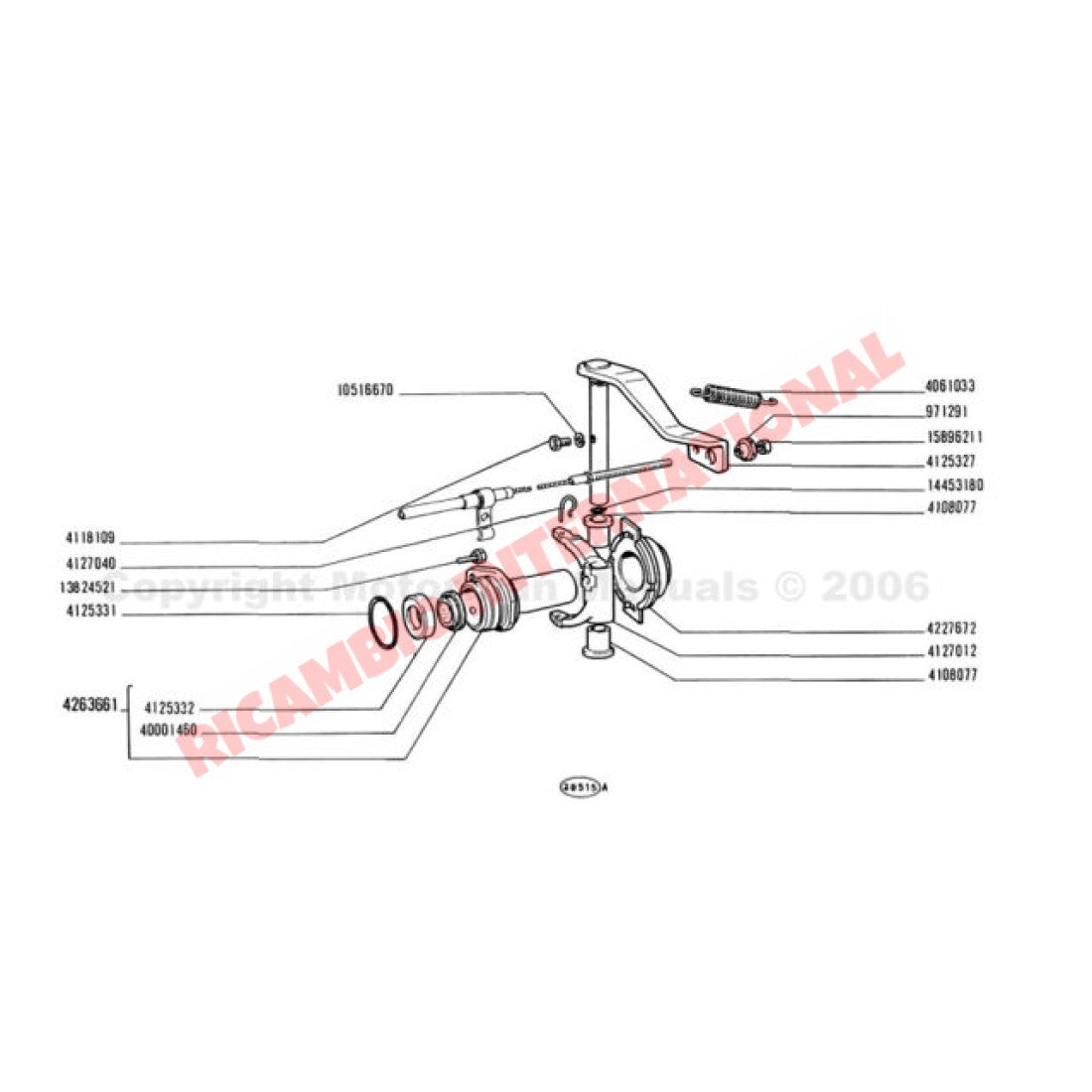 Clutch Shaft & Bushes - Fiat Punto,Classic Fiat Panda,Fiat Cinquecento,Seicento,New Fiat 500 PLUS OTHERS - Clutch &