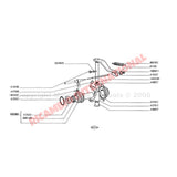 Clutch Shaft & Bushes - Fiat Punto,Classic Fiat Panda,Fiat Cinquecento,Seicento,New Fiat 500 PLUS OTHERS - Clutch &