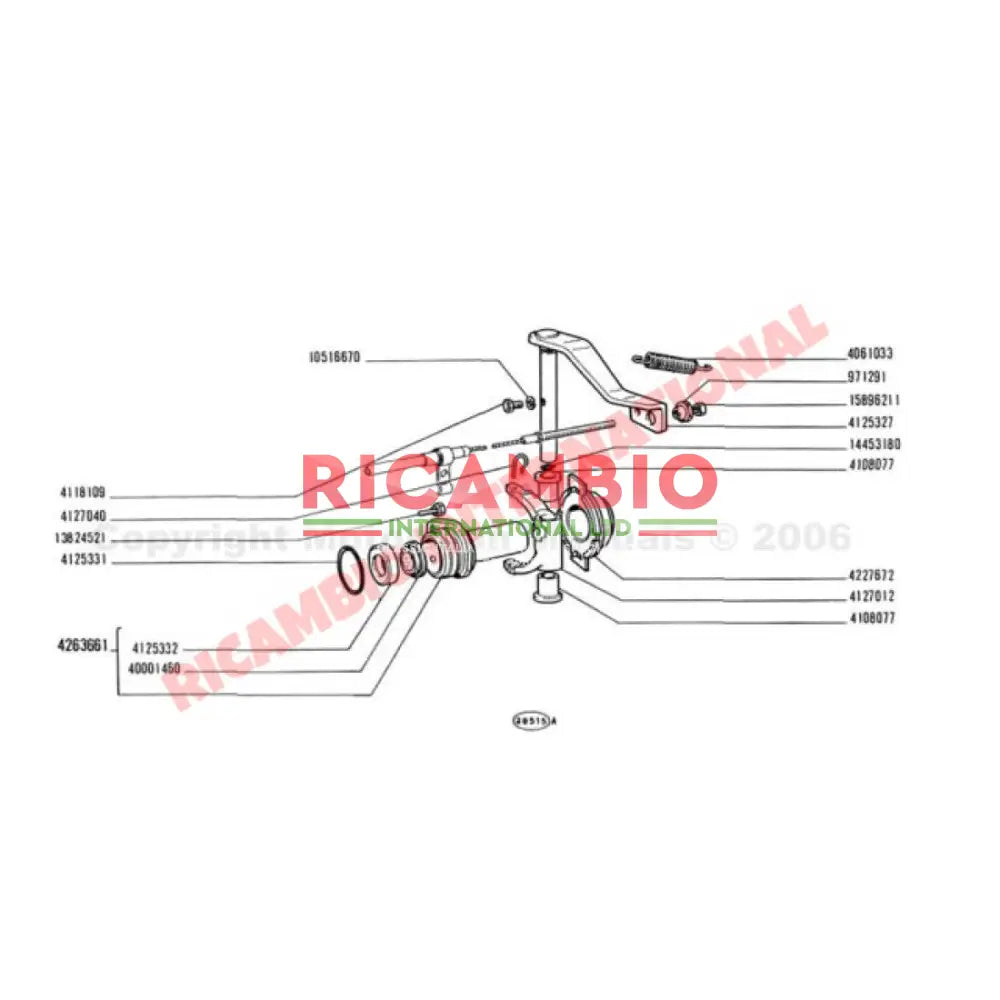 Clutch Shaft & Bushes - Fiat Punto,Classic Fiat Panda,Fiat Cinquecento,Seicento,New Fiat 500 PLUS OTHERS - Clutch &