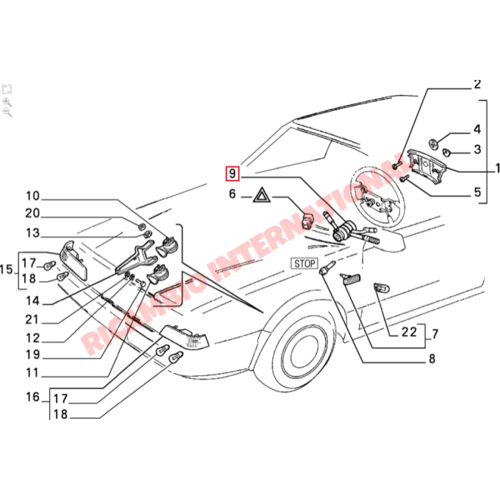 Column Switch - Lancia Thema - GENUINE COLUMN SWITCHES