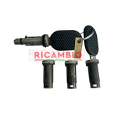 Complete Barrel Kit & Keys (4 piece) - Fiat 126 - Handles - Locks and Catches